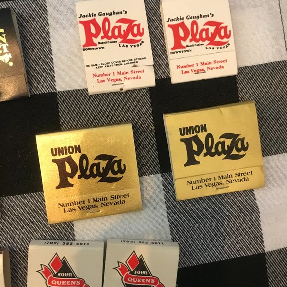 30 Vtg Downtown Fremont Las Vegas Casino Matchbooks Horseshoe Golden Nugget etc - Picture 8 of 8